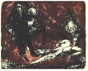 The murderer, Ernst Ludwig Kirchner